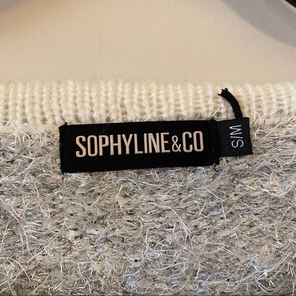 Sophyline & Co- Metallic Detail Top Button Front Cardigan - Picture 13 of 13